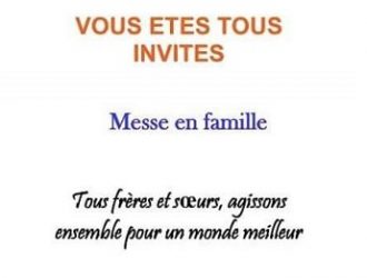 Messe en famille 13 novembre 2021