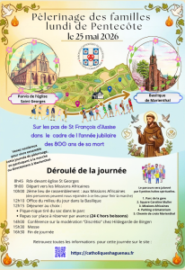Pèlerinage des familles du Lundi de Pentecôte 2026 Haguenau